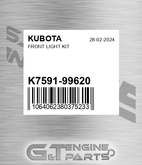 K7591-99620 Front Light Kit