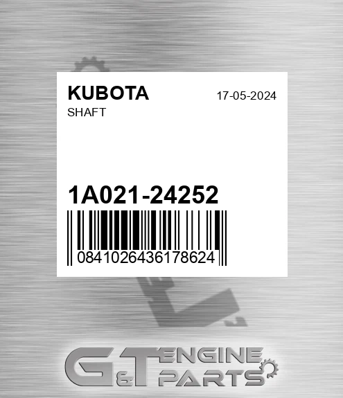 1A021-24252 Shaft