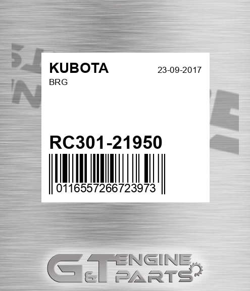 RC301-21950 Brg for KUBOTA