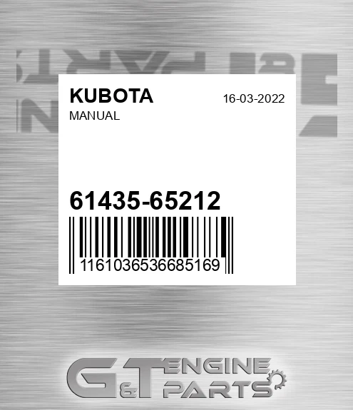 61435-65212 Manual