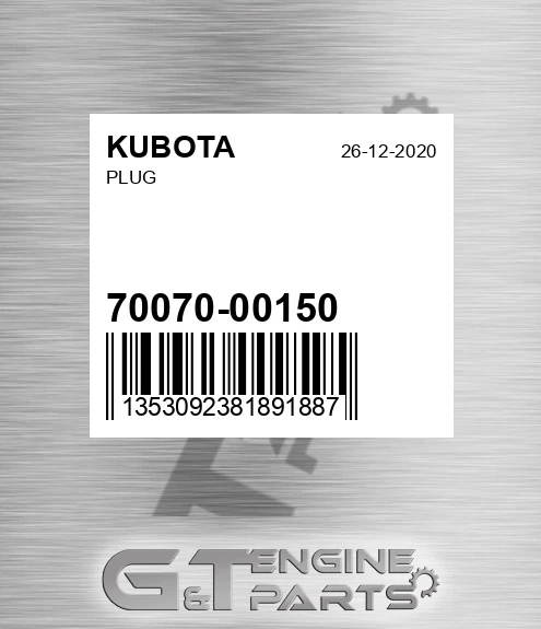 70070-00150 Plug