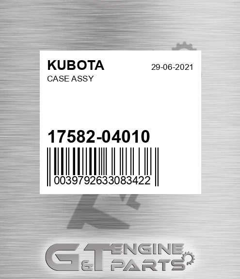 17582-04010 Case Assy