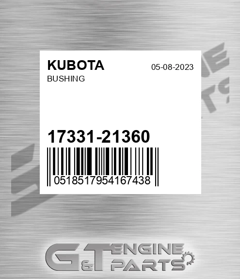 17331-21360 Bushing