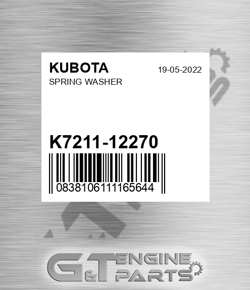 K7211-12270 Spring Washer