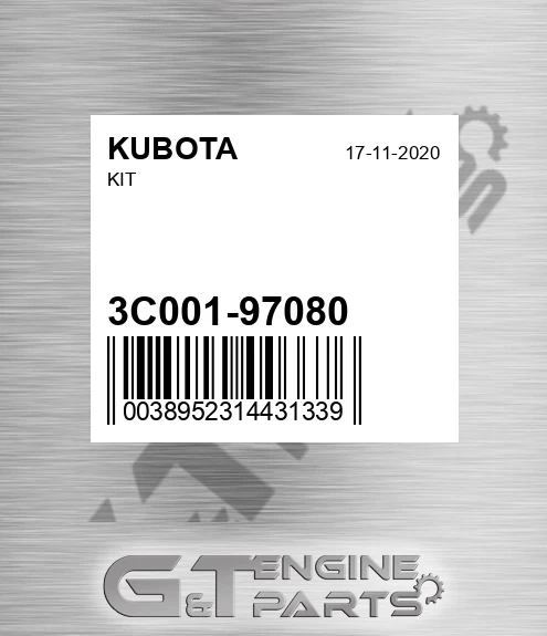 3C001-97080 Kit
