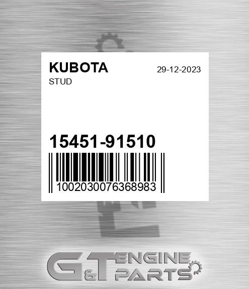15451-91510 Stud