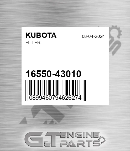 16550-43010 Filter