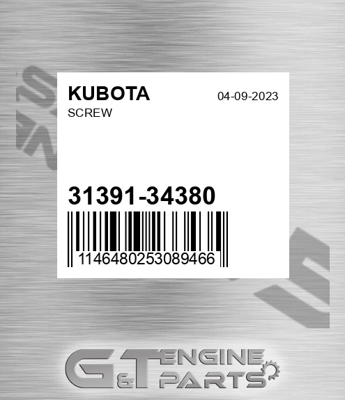 31391-34380 Screw