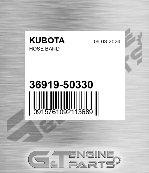 36919-50330 Hose Band