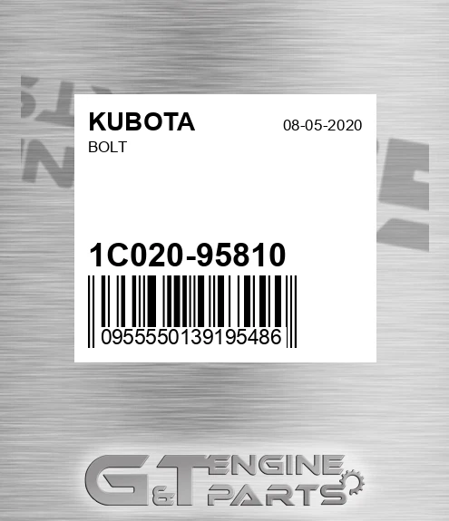 1C020-95810 Bolt
