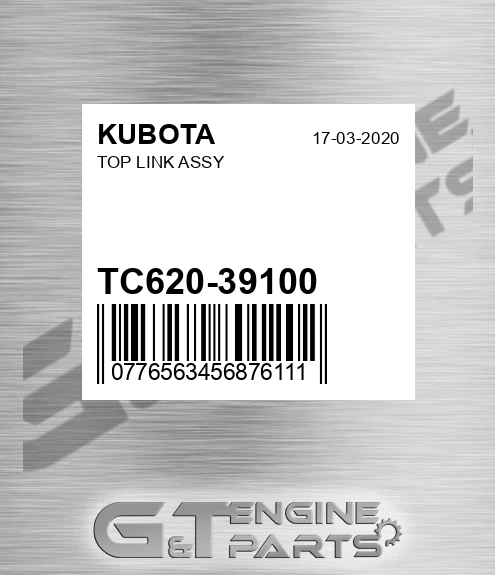 TC620-39100 Top Link Assy for KUBOTA
