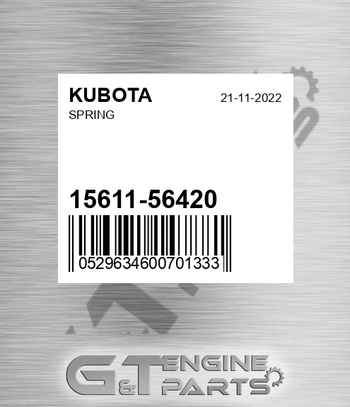 15611-56420 Spring
