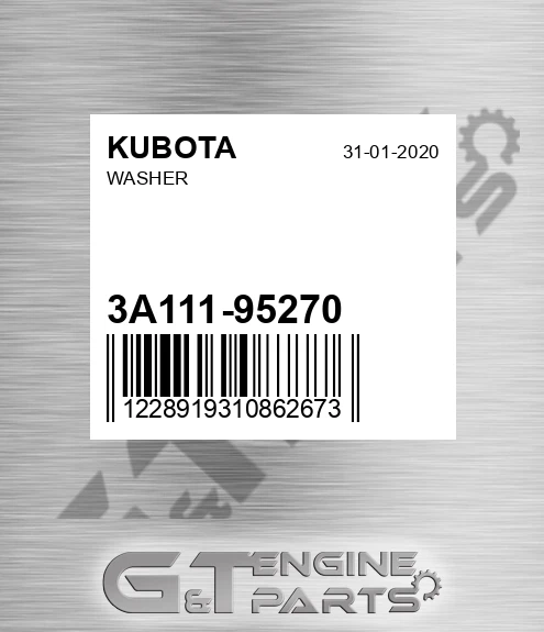 3A111-95270 Washer