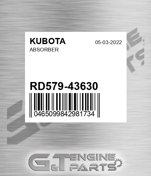 RD579-43630 Absorber