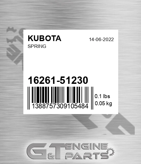 16261-51230 Spring
