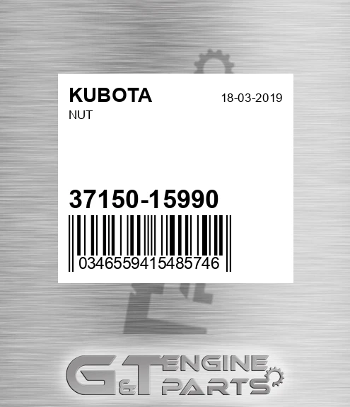 37150-15990 Nut