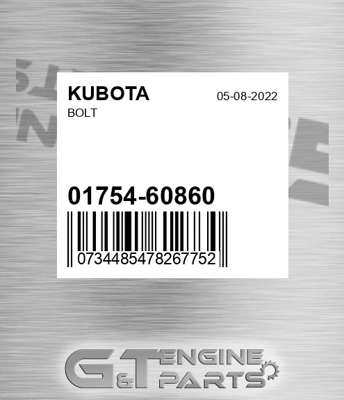 01754-60860 Bolt