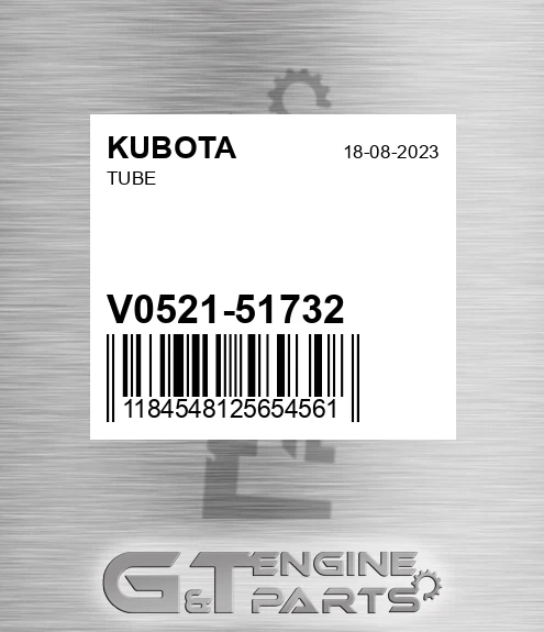 V0521-51732 Tube