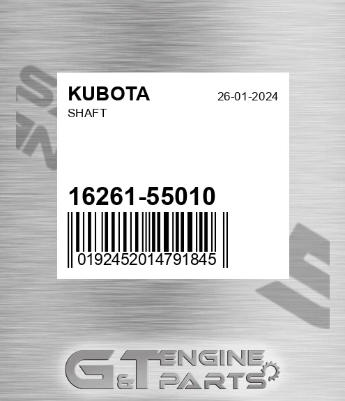 16261-55010 Shaft