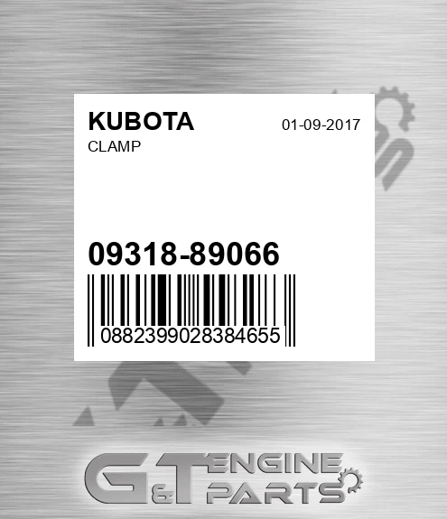 09318-89066 Clamp