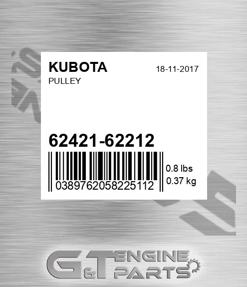 62421-62212 Pulley