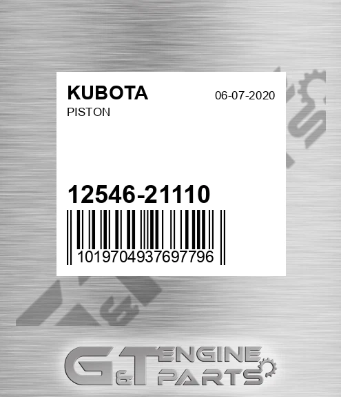 12546-21110 Piston