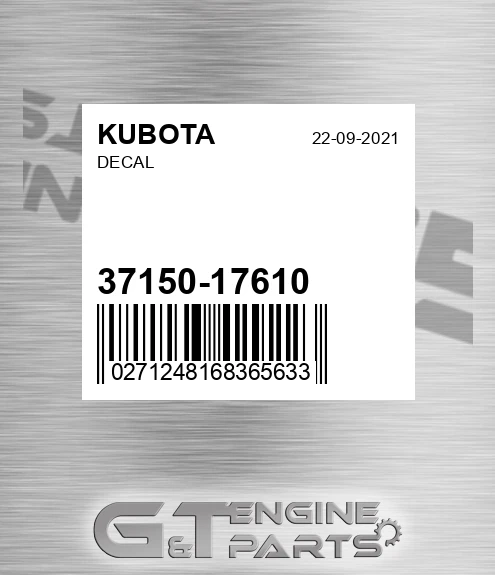 37150-17610 Decal