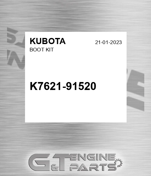 K7621-91520 Boot Kit