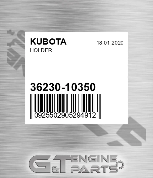 36230-10350 Holder