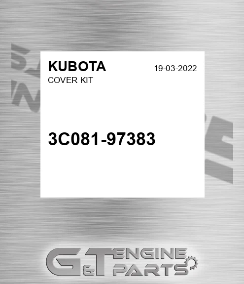 3C081-97383 Cover Kit for KUBOTA