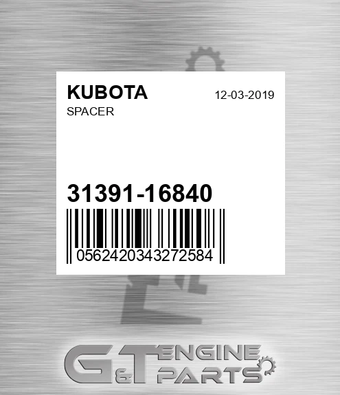 31391-16840 Spacer