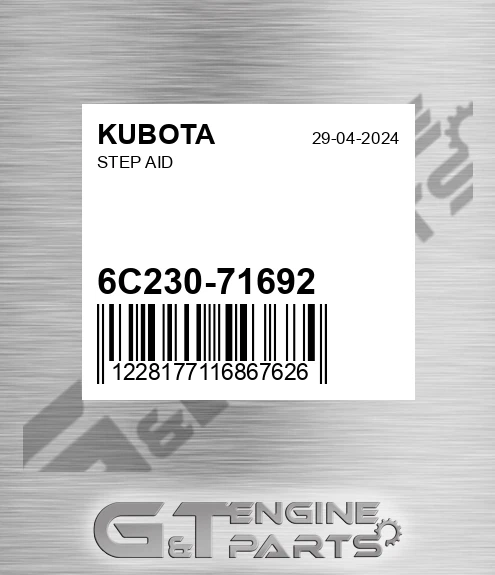 6C230-71692 Step Aid