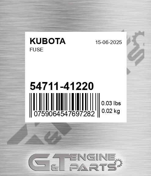 54711-41220 Fuse
