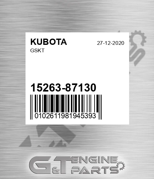 15263-87130 Gskt