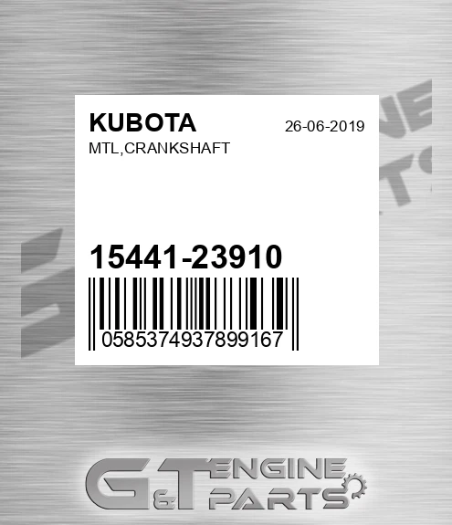 15441-23910 Mtl,crankshaft