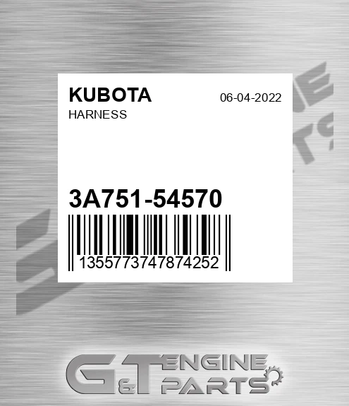 3A751-54570 Harness