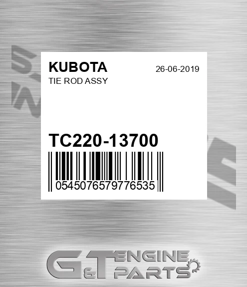 TC220-13700 Tie Rod Assy