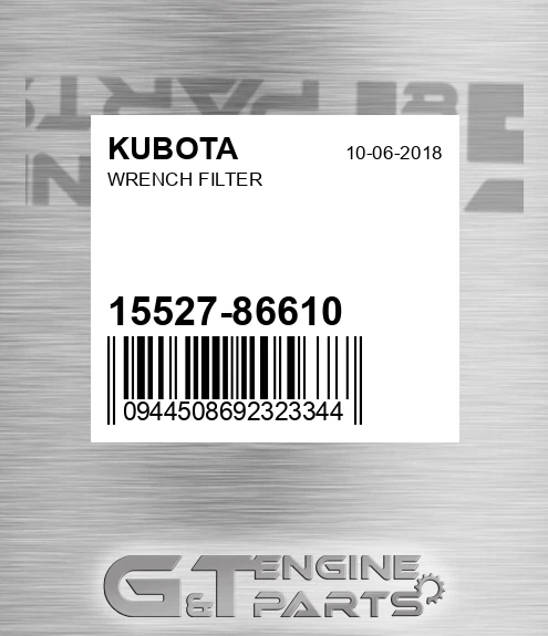 15527-86610 Wrench Filter
