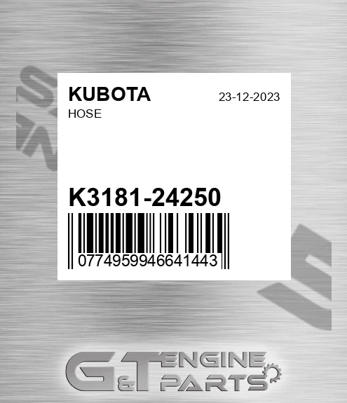 K3181-24250 Hose