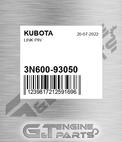 3N600-93050 Link Pin