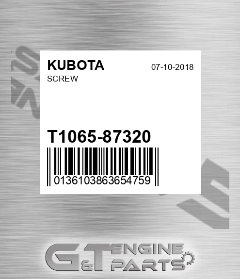 T1065-87320 Screw