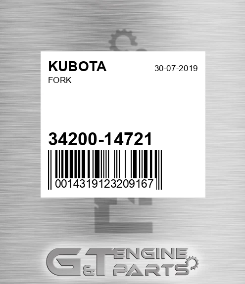 34200-14721 Fork