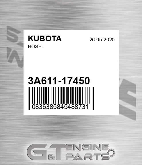 3A611-17450 Hose