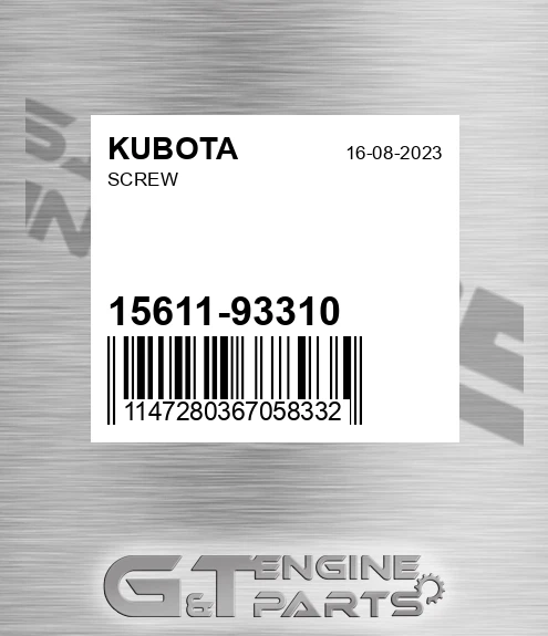 15611-93310 Screw