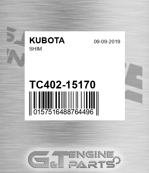 TC402-15170 Shim