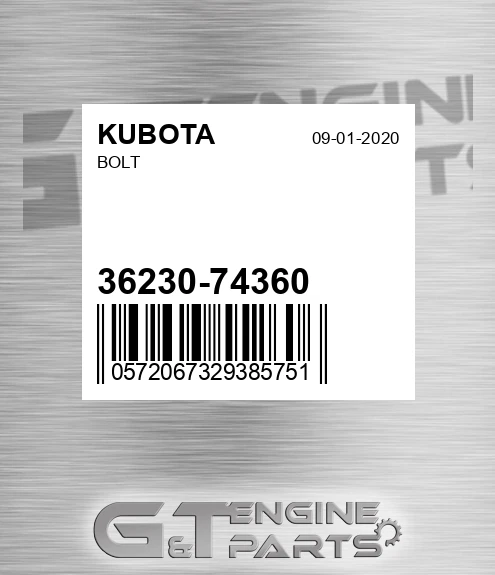 36230-74360 Bolt