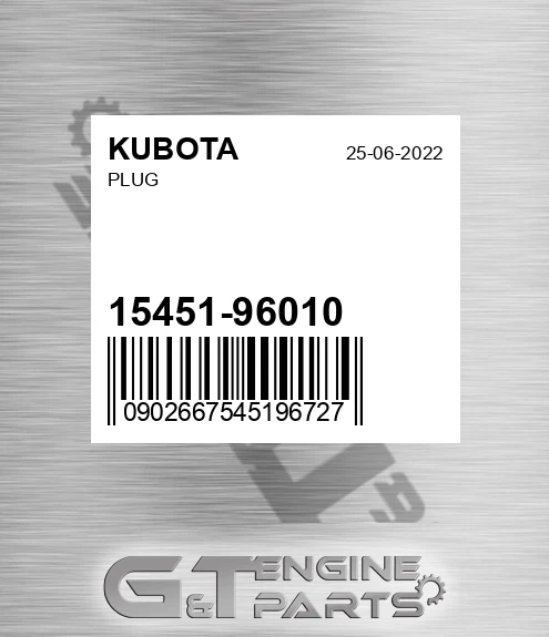 15451-96010 Plug