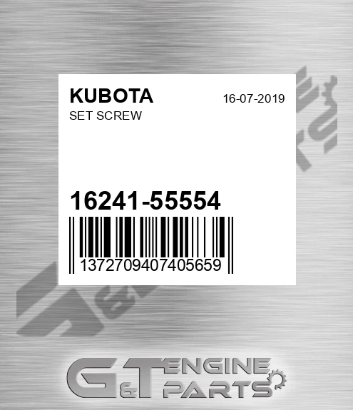 16241-55554 Set Screw