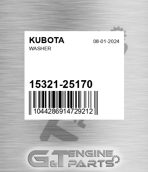 15321-25170 Washer
