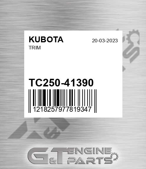 TC250-41390 Trim